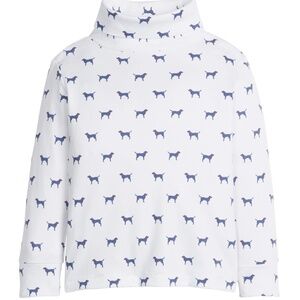Little English Navy Labs Printed Turtleneck, NWT, 18M
